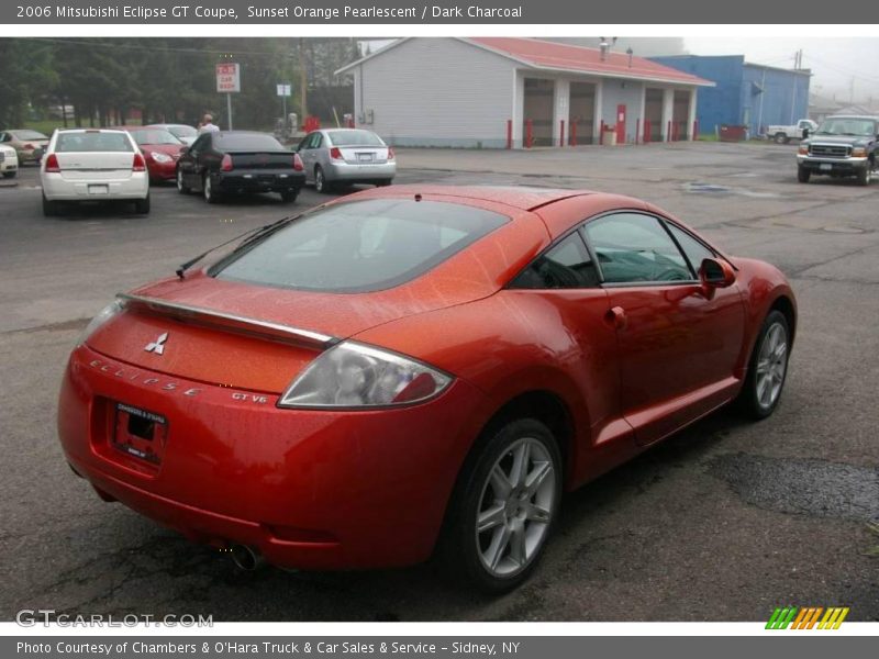 Sunset Orange Pearlescent / Dark Charcoal 2006 Mitsubishi Eclipse GT Coupe