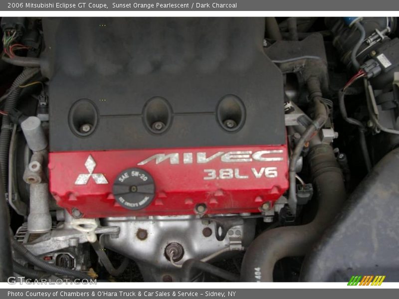 Sunset Orange Pearlescent / Dark Charcoal 2006 Mitsubishi Eclipse GT Coupe