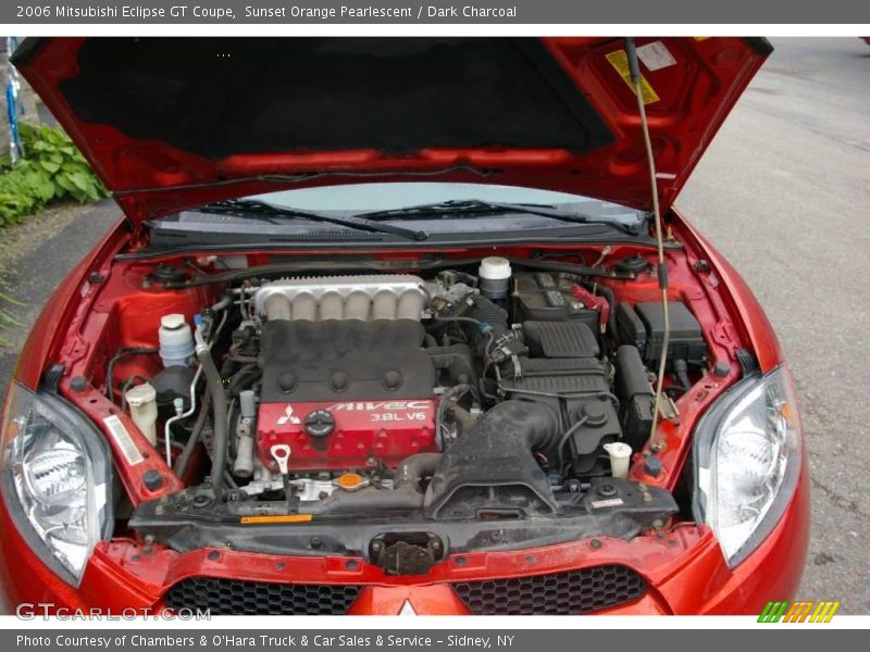 Sunset Orange Pearlescent / Dark Charcoal 2006 Mitsubishi Eclipse GT Coupe