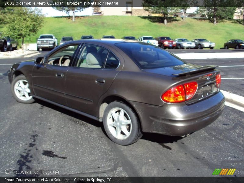 Bronzemist Metallic / Neutral 2001 Oldsmobile Alero GL Sedan