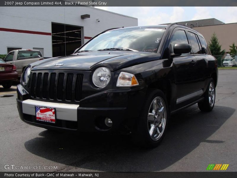 Black / Pastel Slate Gray 2007 Jeep Compass Limited 4x4