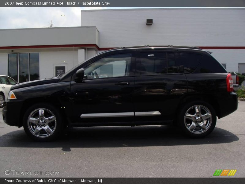 Black / Pastel Slate Gray 2007 Jeep Compass Limited 4x4