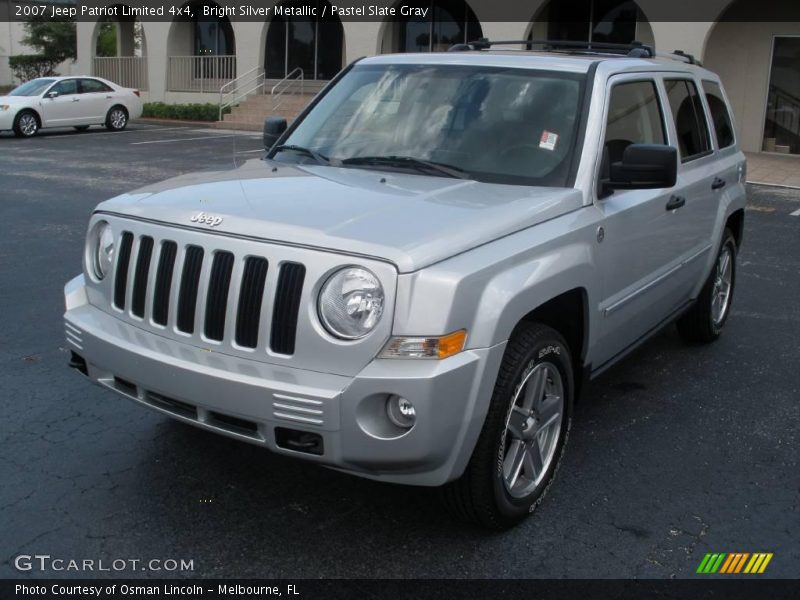 Bright Silver Metallic / Pastel Slate Gray 2007 Jeep Patriot Limited 4x4