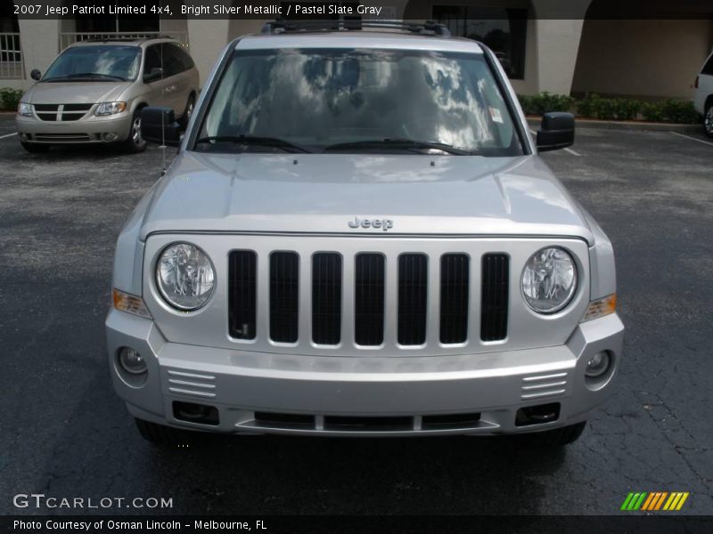 Bright Silver Metallic / Pastel Slate Gray 2007 Jeep Patriot Limited 4x4