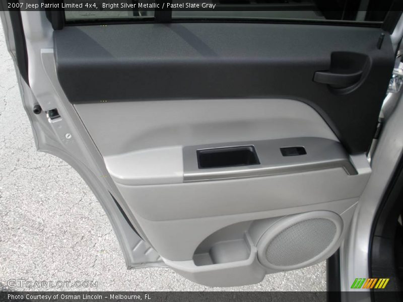 Bright Silver Metallic / Pastel Slate Gray 2007 Jeep Patriot Limited 4x4