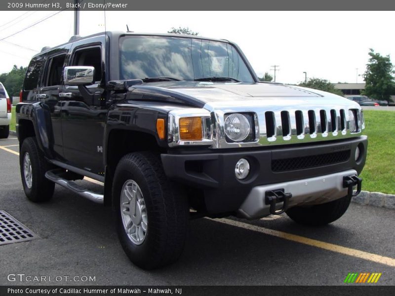 Black / Ebony/Pewter 2009 Hummer H3
