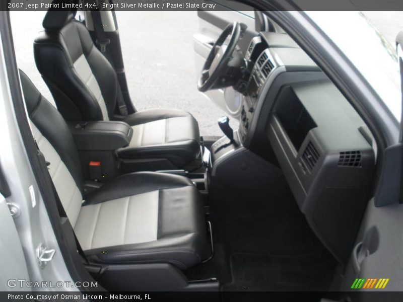 Bright Silver Metallic / Pastel Slate Gray 2007 Jeep Patriot Limited 4x4