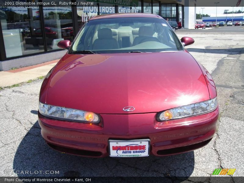 Ruby Red / Neutral 2001 Oldsmobile Intrigue GL
