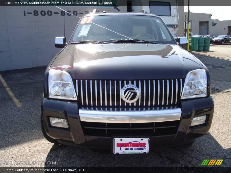 Alloy Metallic / Camel 2007 Mercury Mountaineer Premier AWD