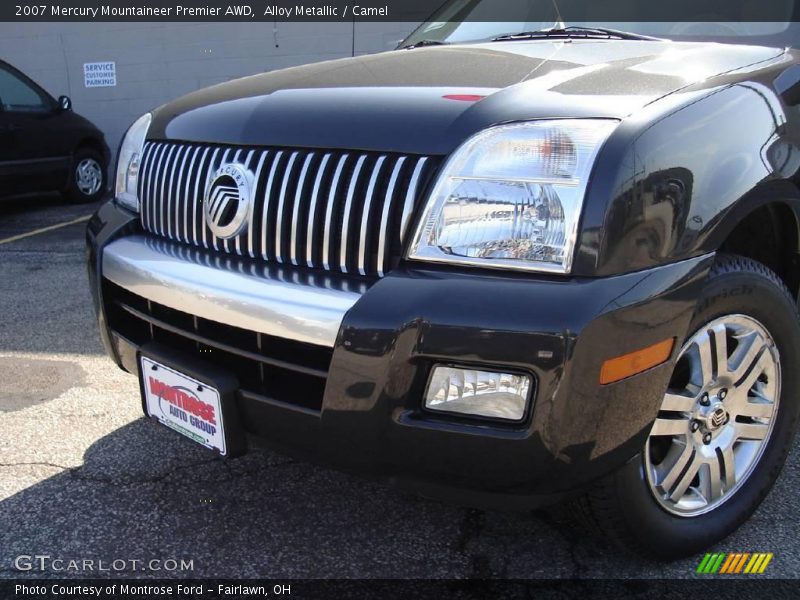 Alloy Metallic / Camel 2007 Mercury Mountaineer Premier AWD