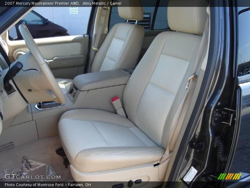 Alloy Metallic / Camel 2007 Mercury Mountaineer Premier AWD