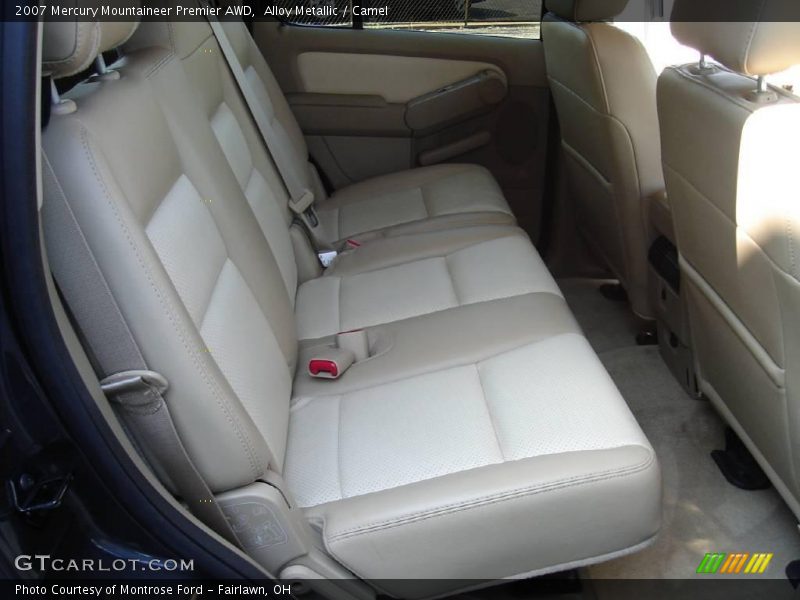 Alloy Metallic / Camel 2007 Mercury Mountaineer Premier AWD