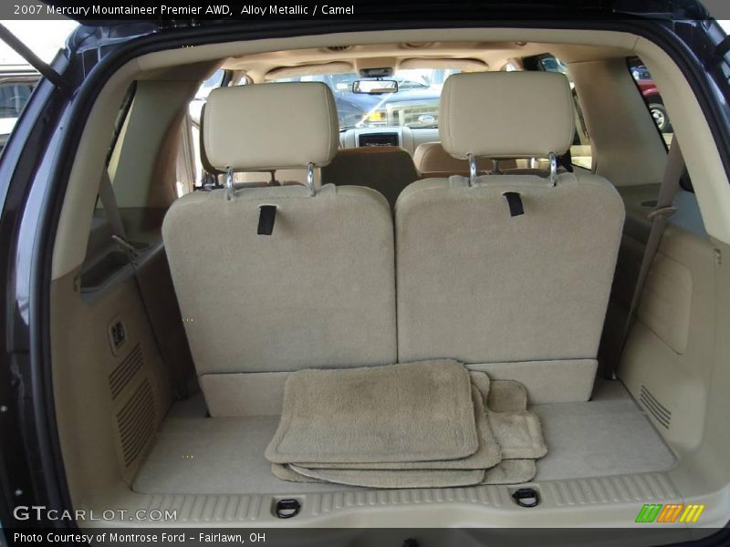 Alloy Metallic / Camel 2007 Mercury Mountaineer Premier AWD