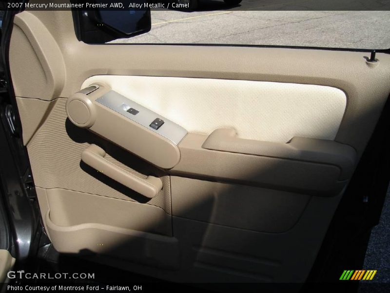 Alloy Metallic / Camel 2007 Mercury Mountaineer Premier AWD