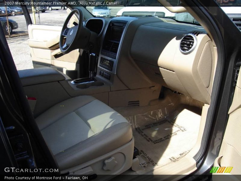 Alloy Metallic / Camel 2007 Mercury Mountaineer Premier AWD