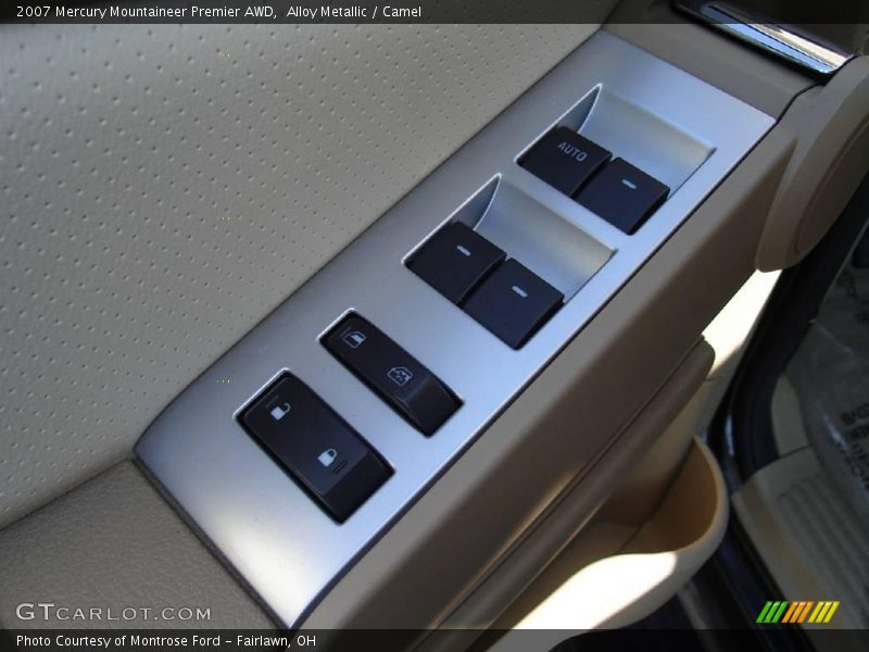 Alloy Metallic / Camel 2007 Mercury Mountaineer Premier AWD