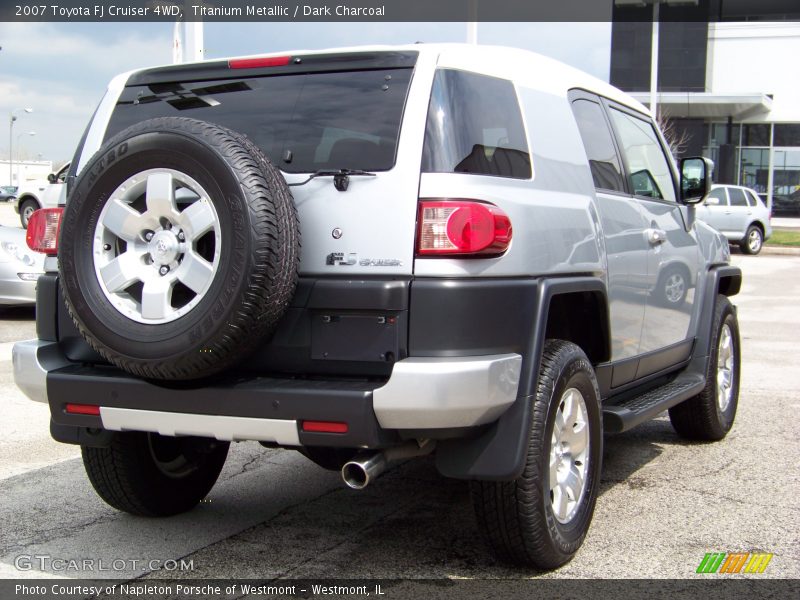 Titanium Metallic / Dark Charcoal 2007 Toyota FJ Cruiser 4WD