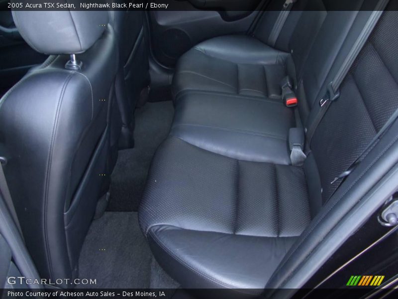 Nighthawk Black Pearl / Ebony 2005 Acura TSX Sedan