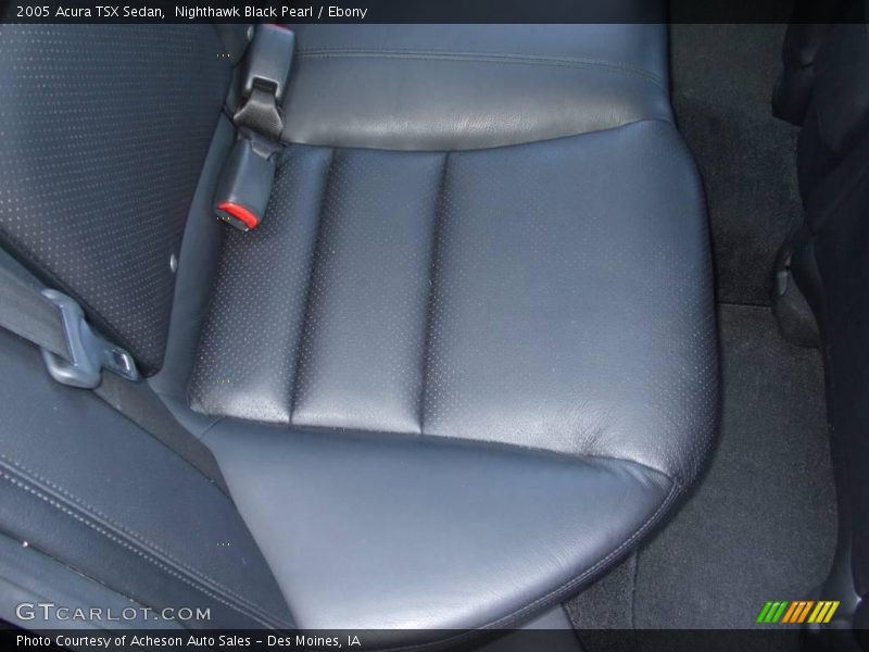 Nighthawk Black Pearl / Ebony 2005 Acura TSX Sedan
