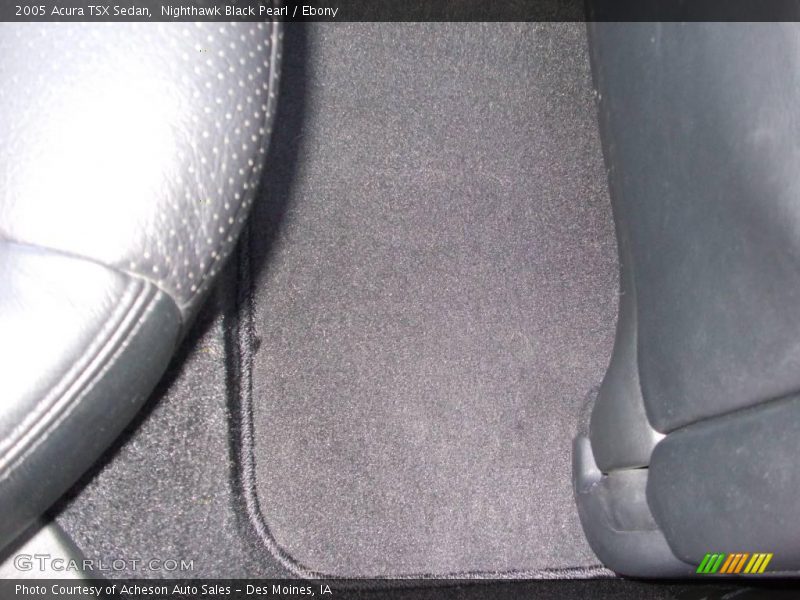 Nighthawk Black Pearl / Ebony 2005 Acura TSX Sedan