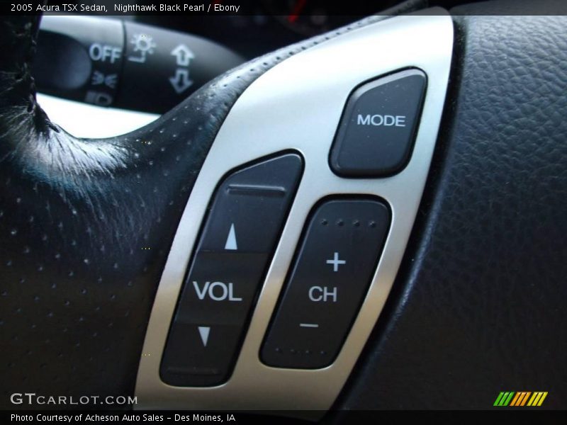 Nighthawk Black Pearl / Ebony 2005 Acura TSX Sedan