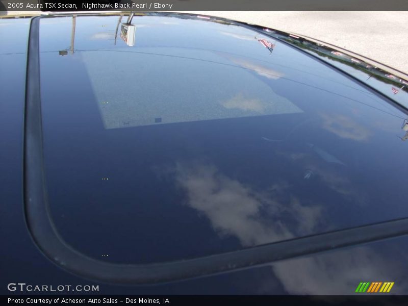 Nighthawk Black Pearl / Ebony 2005 Acura TSX Sedan