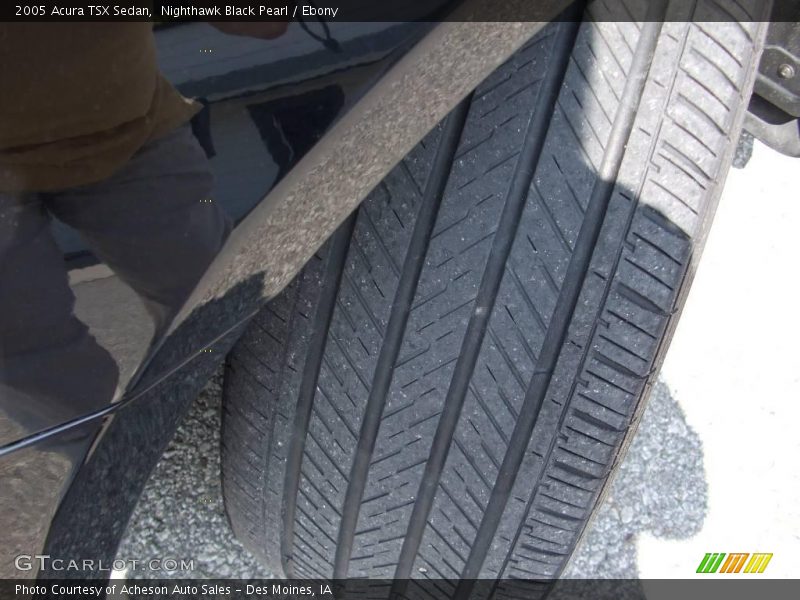 Nighthawk Black Pearl / Ebony 2005 Acura TSX Sedan