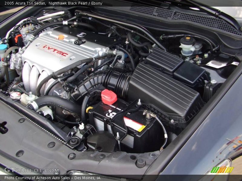Nighthawk Black Pearl / Ebony 2005 Acura TSX Sedan