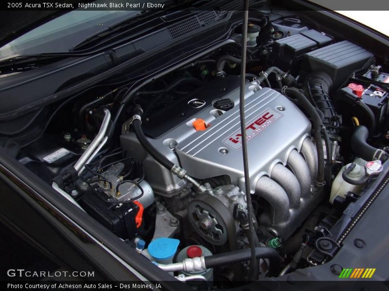 Nighthawk Black Pearl / Ebony 2005 Acura TSX Sedan