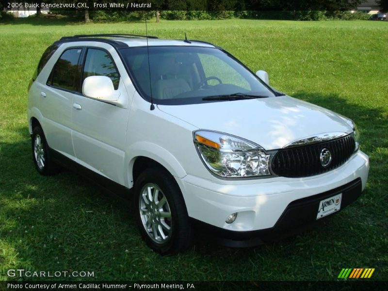 Frost White / Neutral 2006 Buick Rendezvous CXL