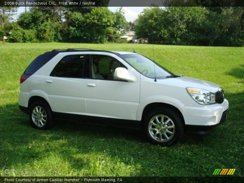 Frost White / Neutral 2006 Buick Rendezvous CXL