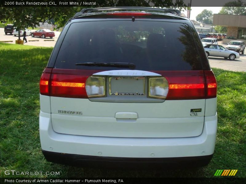 Frost White / Neutral 2006 Buick Rendezvous CXL