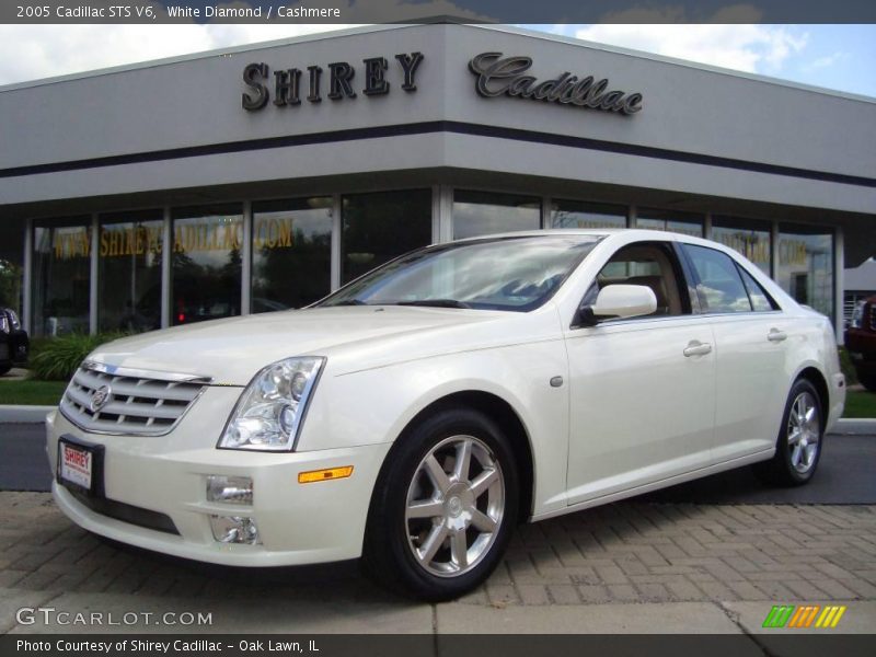 White Diamond / Cashmere 2005 Cadillac STS V6