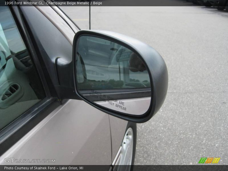 Champagne Beige Metallic / Beige 1996 Ford Windstar GL