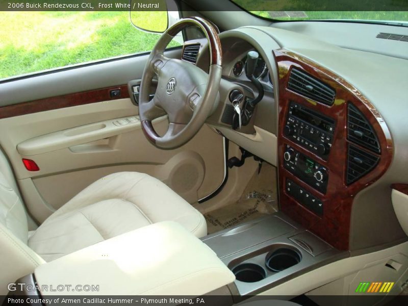 Frost White / Neutral 2006 Buick Rendezvous CXL