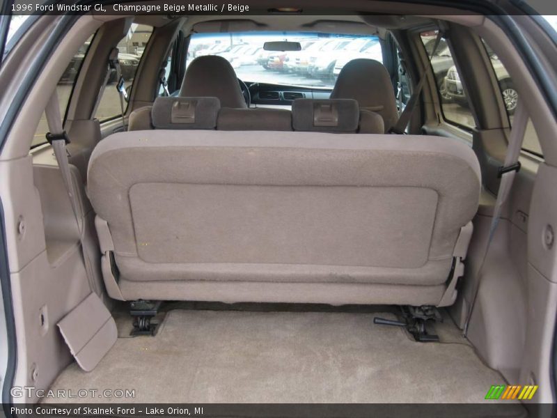 Champagne Beige Metallic / Beige 1996 Ford Windstar GL