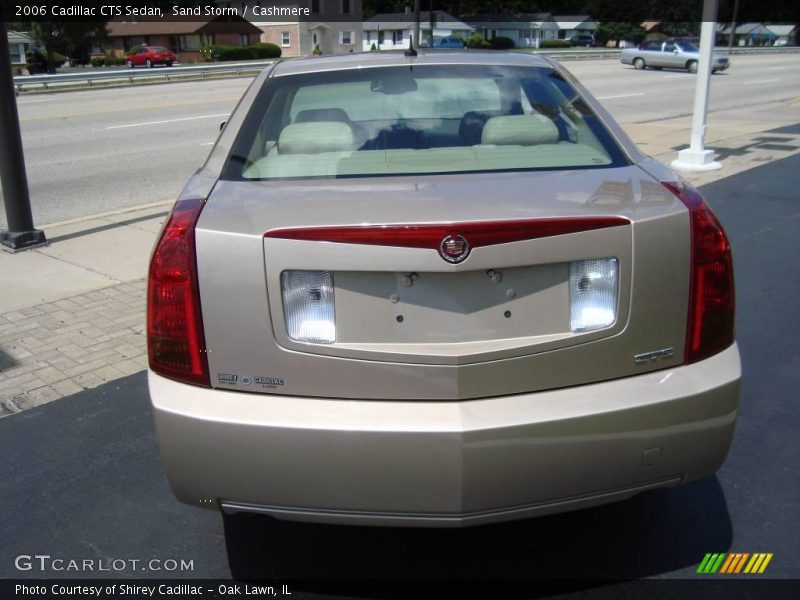Sand Storm / Cashmere 2006 Cadillac CTS Sedan