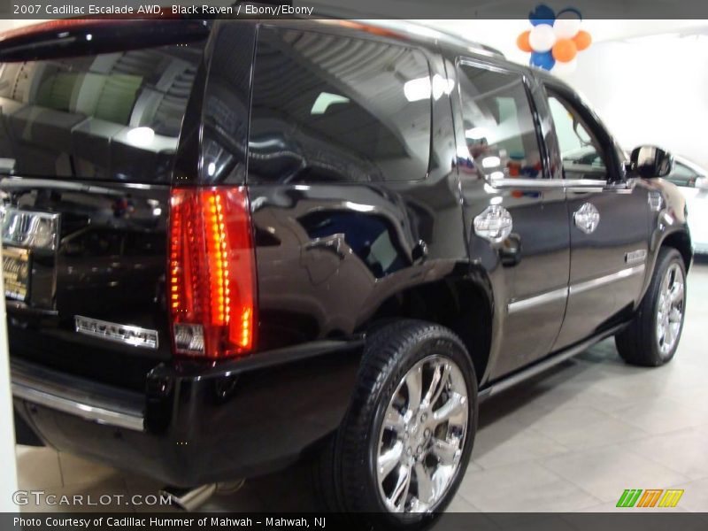 Black Raven / Ebony/Ebony 2007 Cadillac Escalade AWD