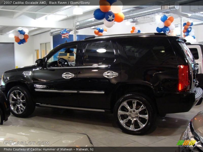 Black Raven / Ebony/Ebony 2007 Cadillac Escalade AWD