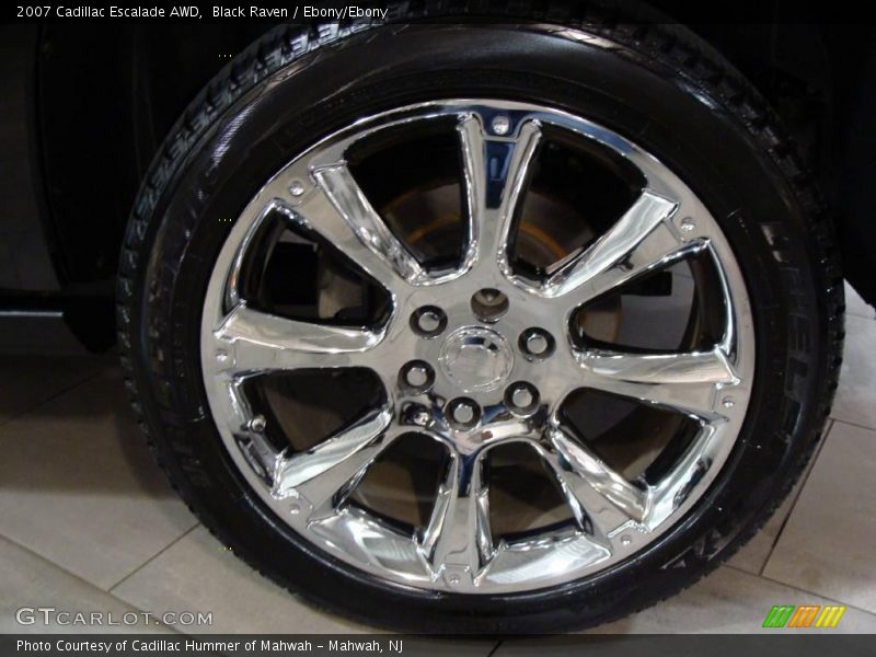 Black Raven / Ebony/Ebony 2007 Cadillac Escalade AWD
