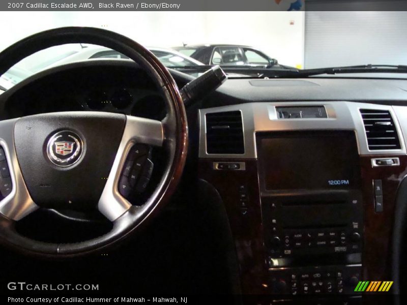 Black Raven / Ebony/Ebony 2007 Cadillac Escalade AWD