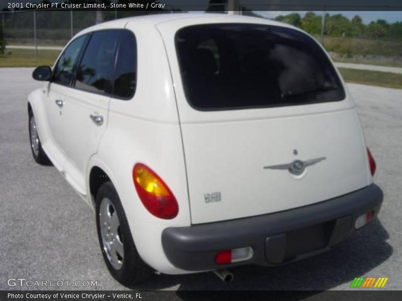Stone White / Gray 2001 Chrysler PT Cruiser Limited