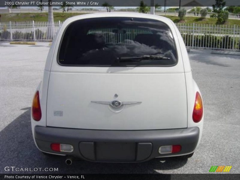 Stone White / Gray 2001 Chrysler PT Cruiser Limited