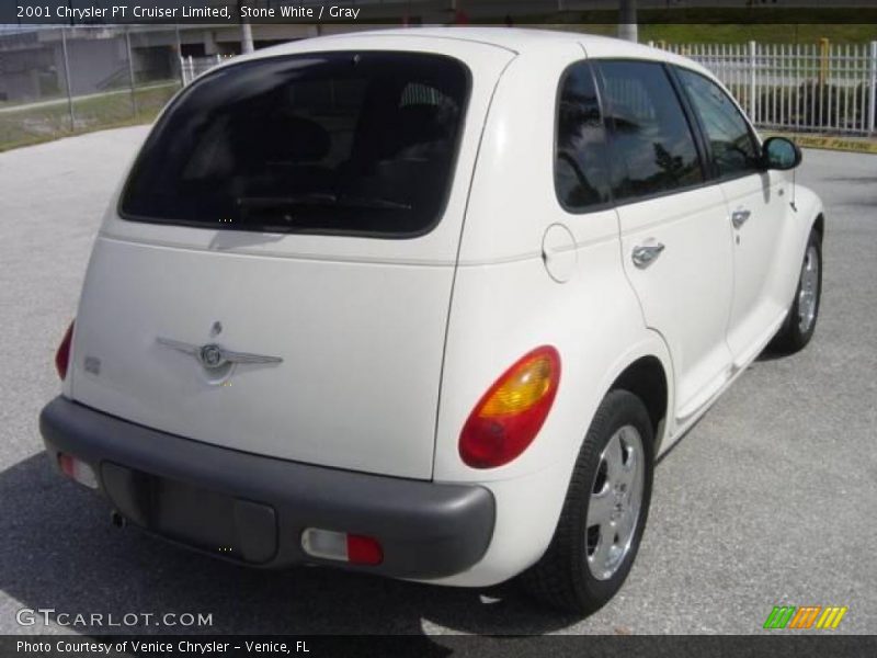 Stone White / Gray 2001 Chrysler PT Cruiser Limited