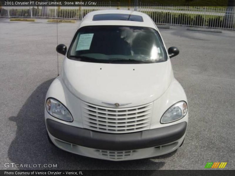 Stone White / Gray 2001 Chrysler PT Cruiser Limited
