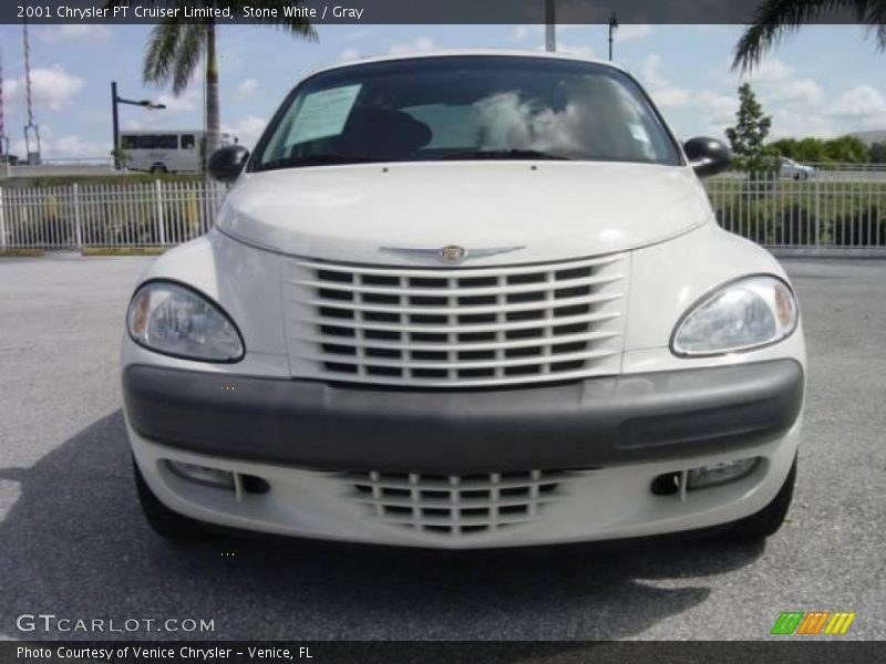 Stone White / Gray 2001 Chrysler PT Cruiser Limited