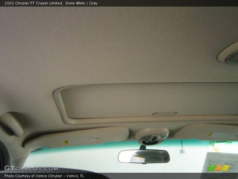Stone White / Gray 2001 Chrysler PT Cruiser Limited