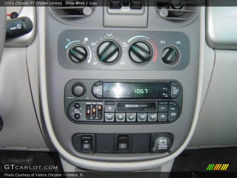 Stone White / Gray 2001 Chrysler PT Cruiser Limited