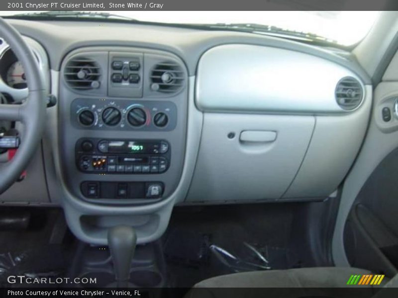 Stone White / Gray 2001 Chrysler PT Cruiser Limited