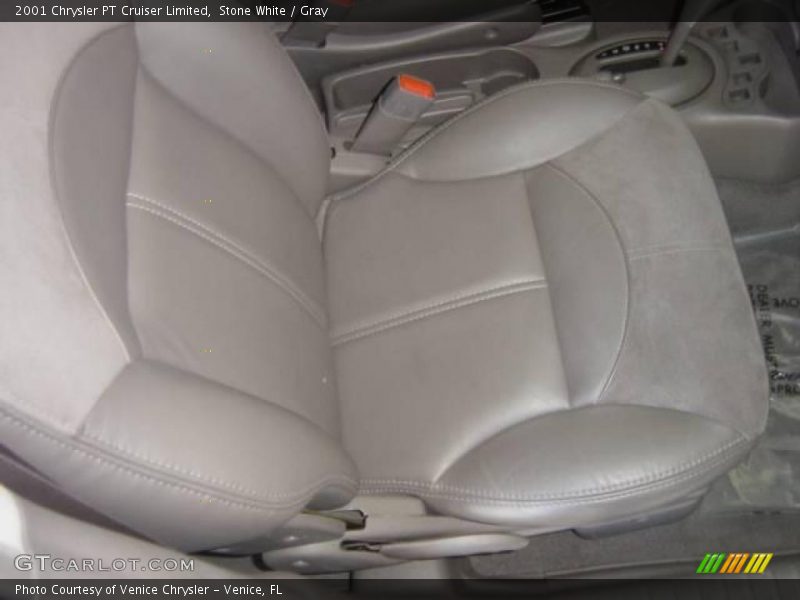 Stone White / Gray 2001 Chrysler PT Cruiser Limited